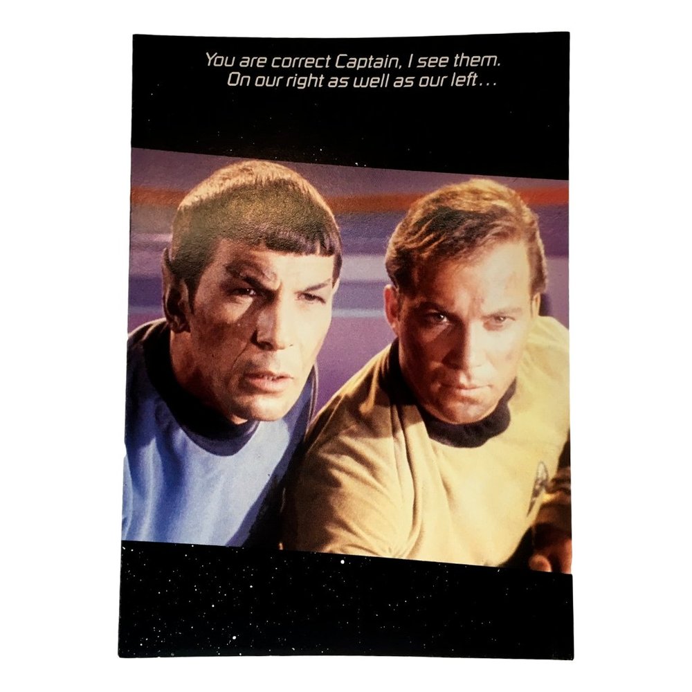Star Trek Vintage Greeting Cards. Circa 1983 Brand New From The TV Series 1960's